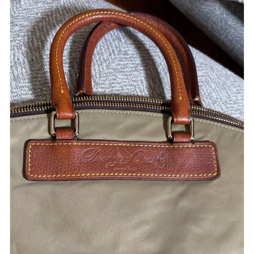 Large Dooney and Bourke Nylon Juliette Satchel - Picture 9 of 11